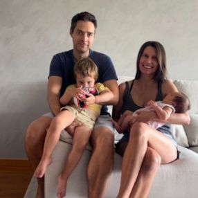 Malgorzata, Familia en Viladecans