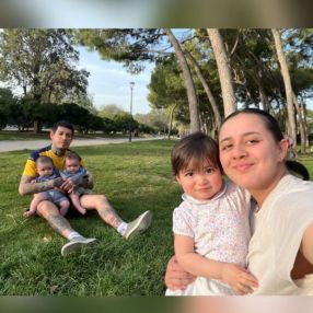 Florencia, Familia en Zaragoza