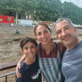 Esther, Familia en Palamós