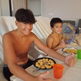 Estela, Familia en Chiclana de la Frontera