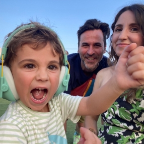 Pilar, Family in San Sebastián