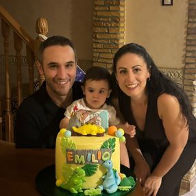 Angela, Familia en Aspe
