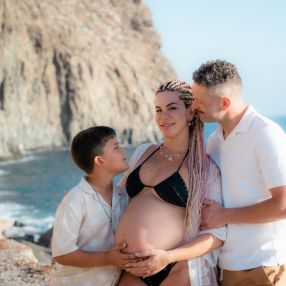 Gabriela, Familia en Los Cristianos