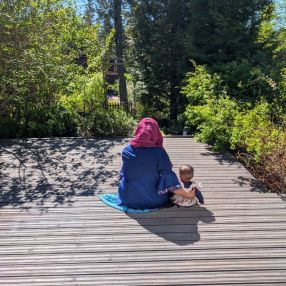 Bushra, Perhe kaupungissa Jyväskylä