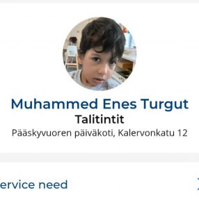 MUHAMMED EMİN, Family in Vaasa