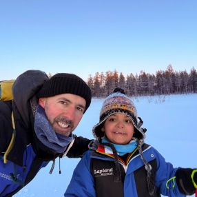 John, Perhe kaupungissa Rovaniemi