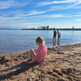 Hanski, Perhe kaupungissa Oulu