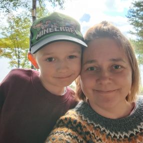 Mirja, Family in Kuopio