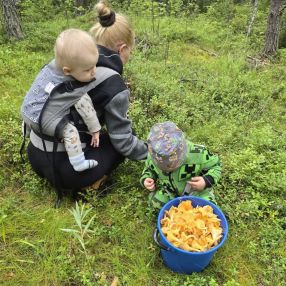 Viivi, Perhe kaupungissa Vuorela
