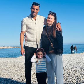 Laurine, Famille à Nice