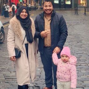 Tayyaba, Family in Dundee