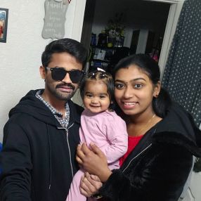 Akhila, Family in Glasgow
