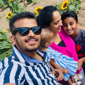 Ananda, Family in Bournemouth