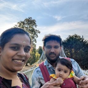 Rajeshwari, Family in Luton