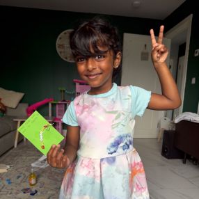 Leena, Family in Newbridge