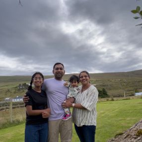 Nirmal, Family in Lusk