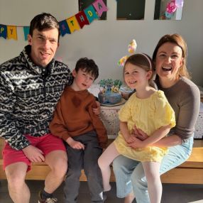 Suzanne, Family in Ashbourne