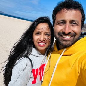 Ankitha, Family in Leixlip