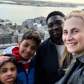 Iryna, Family in Newbridge