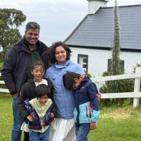 Meethu, Family in Kildare