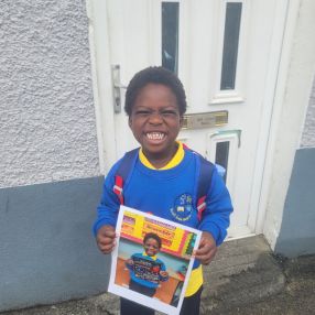 Abiola, Family in Ballina