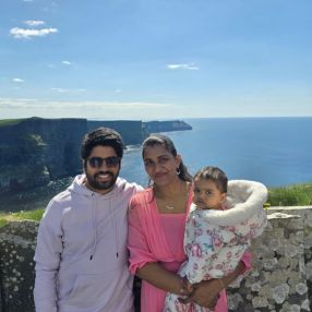 Bhagyasri, Family in Kilcock