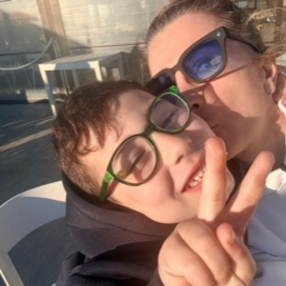 Katia, Family in Isola Sacra