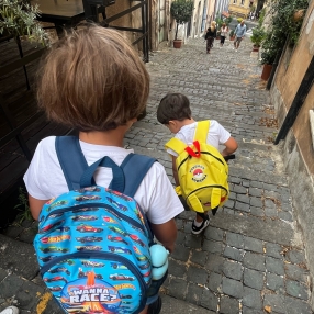 Michela, Family in Frascati