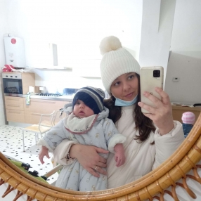 Maria Elena, Famiglia a Manfredonia