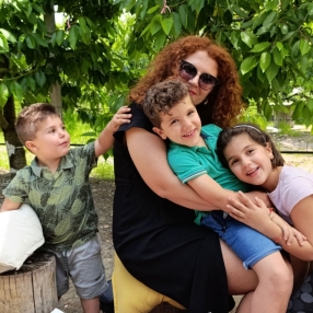 Sabrina, Family in Novara
