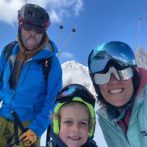 Sylvie, Family in Aosta