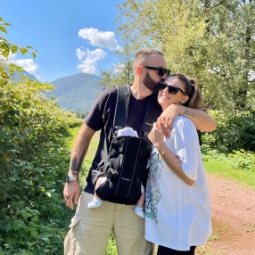 Valentina, Famiglia a Castello d'Agogna