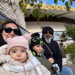 Mirna, Famiglia a Monopoli