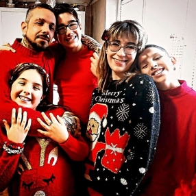 Chantal, Family in Seravezza