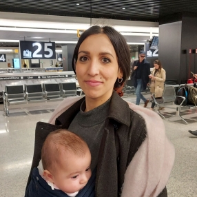 Clara, Famiglia a Roma