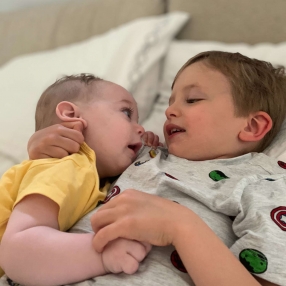 Valentina, Famiglia a Garbagnate milanese