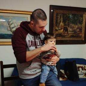 Roberto, Famiglia a Brembate