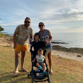 Valentina, Famiglia a Albignasego