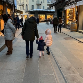 Gioia, Famiglia a Milano