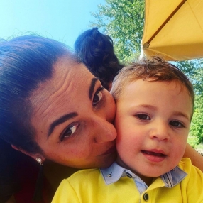 Roberta, Famiglia a Recale