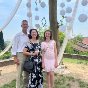 Rossana, Famiglia a Casale Monferrato