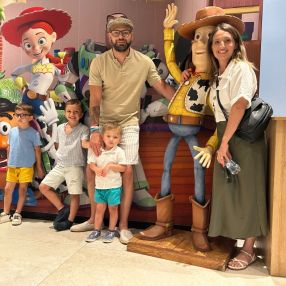 Antonino, Family in Villaggio Brollo