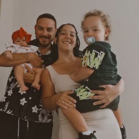 Denisw, Family in Bernareggio