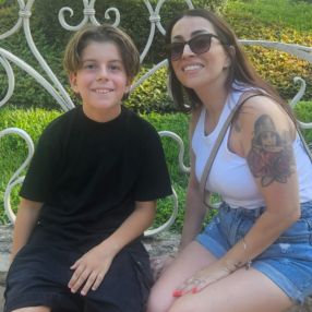 Sara, Family in Santa Lucia