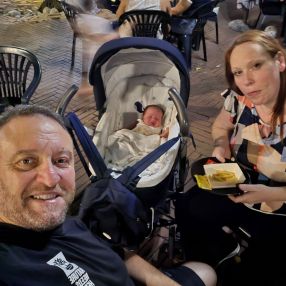 Caterina, Family in San Cesareo