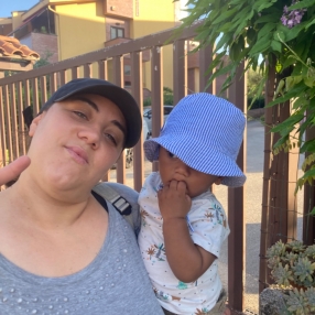 Larissa, Family in Fiuggi