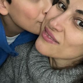 Saideh, Famiglia a Torino