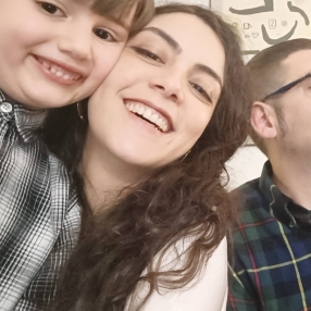 Ingrid, Famiglia a Cosenza
