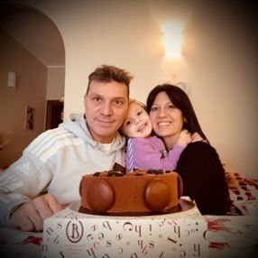 Nicola, Family in Abbiategrasso