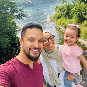 Mariam, Family in Sondrio